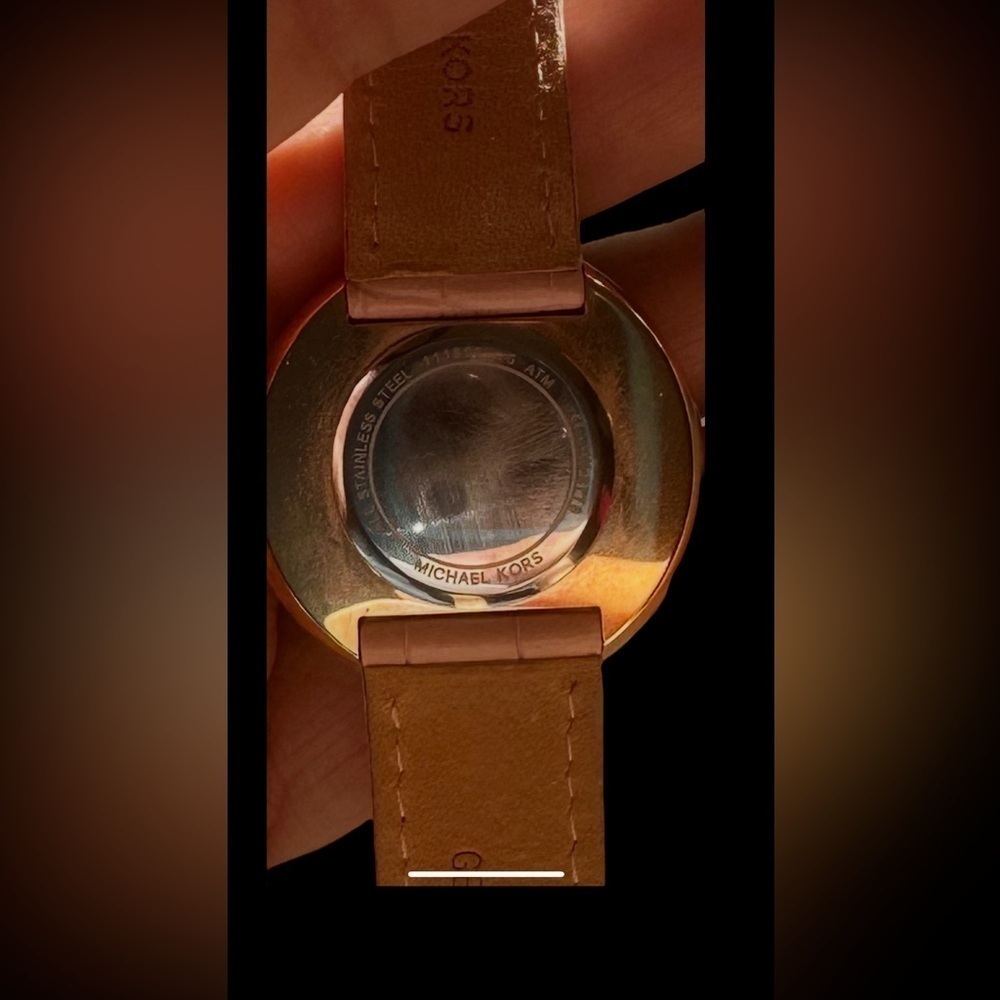 Michael Kors Courtney Rose Gold Glitz 36mm Watch MK2718 - Picture 4 of 5